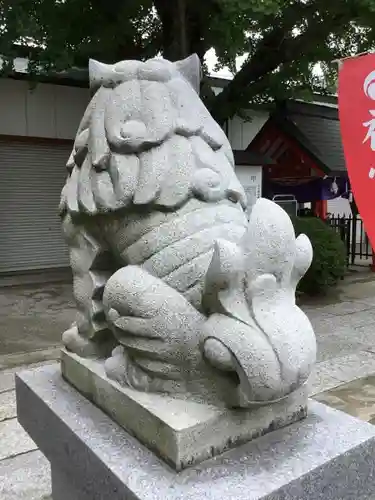 葛飾氷川神社の狛犬