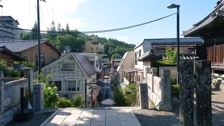 北向観音の周辺