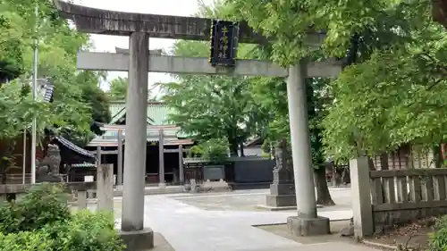 牛嶋神社の鳥居