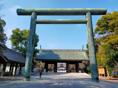 靖國神社の鳥居