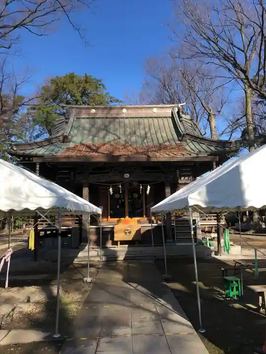 丸子山王日枝神社の本殿・本堂