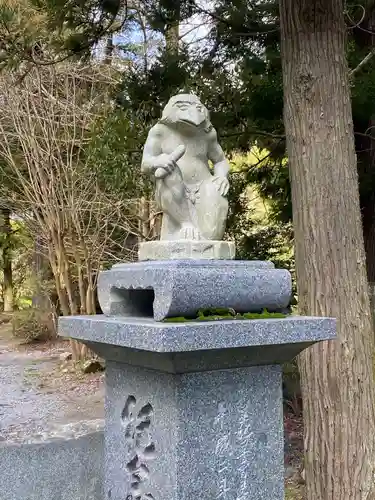 雲八幡宮の狛犬