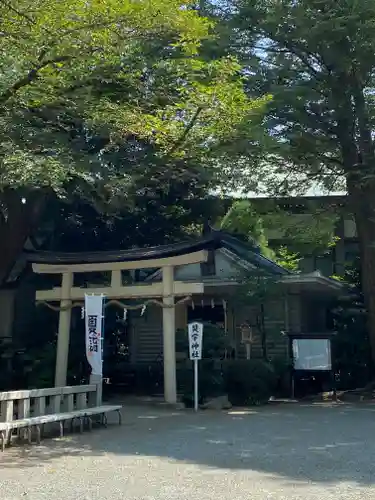 前鳥神社の鳥居