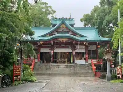 多摩川浅間神社の本殿・本堂
