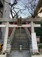 三田春日神社の鳥居