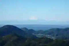 平群天神社の景色