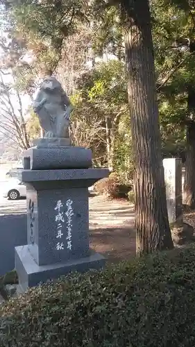 雲八幡宮の狛犬