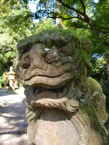 春日山神社の狛犬