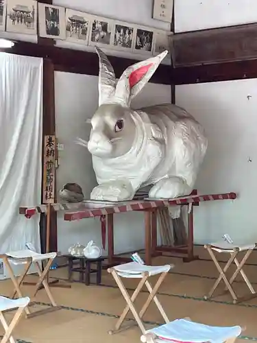 菟足神社の狛犬