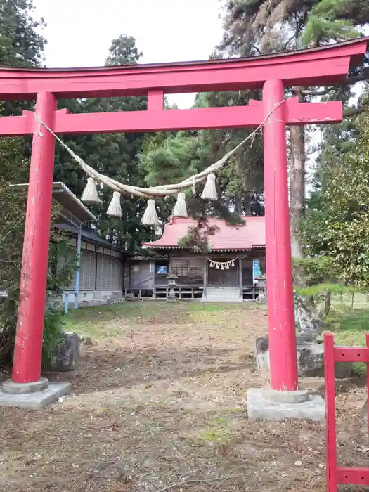 神明神社の鳥居