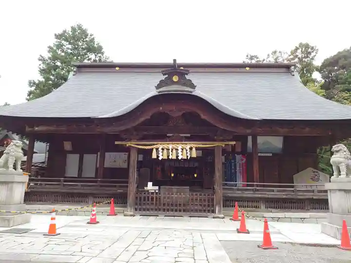 甲斐國一宮 浅間神社の本殿・本堂