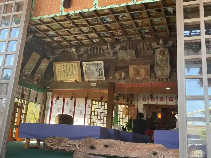 綱敷天満宮の本殿・本堂