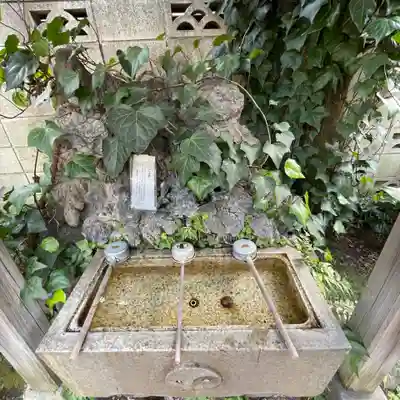 四谷於岩稲荷田宮神社の手水舎