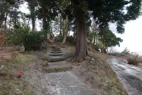 八幡神社の景色