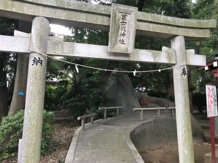 中嶋神社の鳥居