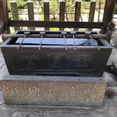 法隆寺の手水舎