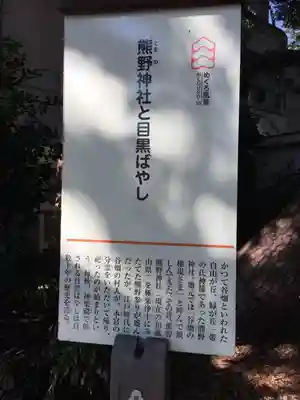 自由が丘熊野神社の歴史