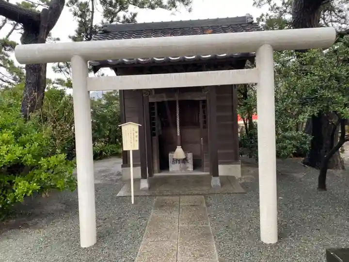 森戸大明神(森戸神社)の鳥居