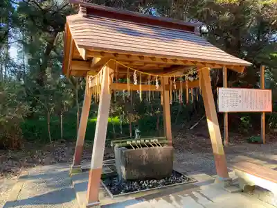 息栖神社の手水舎