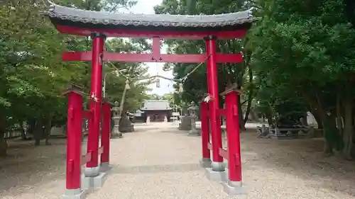 白山比売神社の鳥居