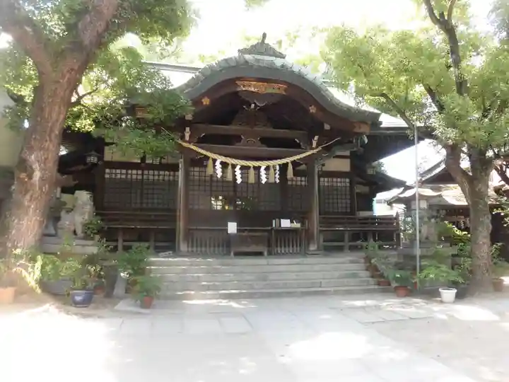 福島天満宮の本殿・本堂