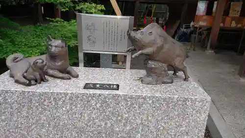 行田八幡神社の狛犬