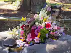 馬場氷川神社の手水