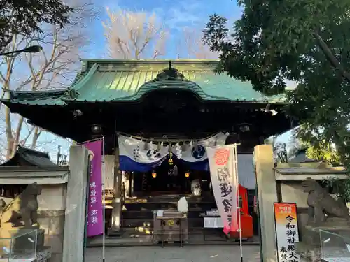 戸越八幡神社の本殿・本堂