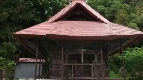 椿澤寺の本殿・本堂