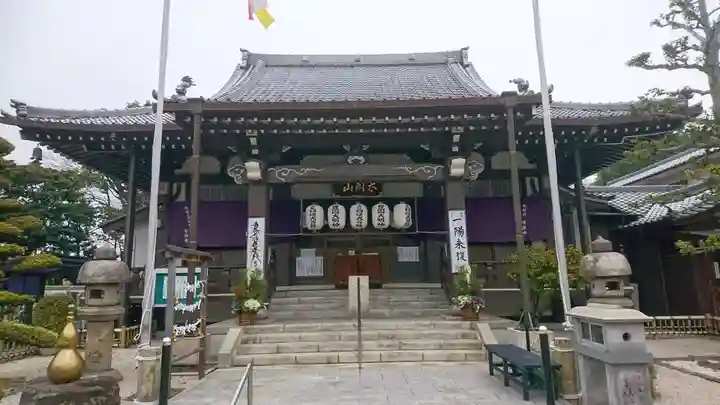 太閤山常泉寺の本殿・本堂