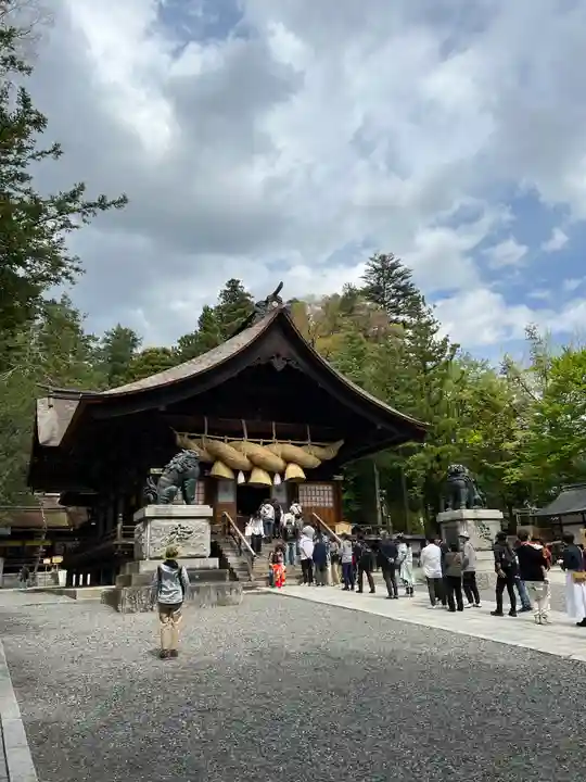 諏訪大社下社秋宮の本殿・本堂