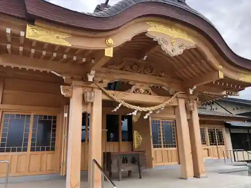 志賀理和氣神社の本殿