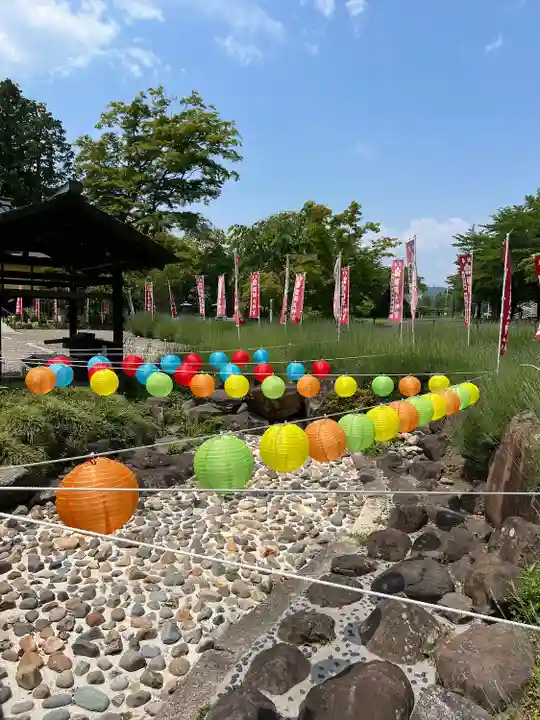 櫻岡大神宮の庭園