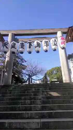 伊勢山皇大神宮の鳥居