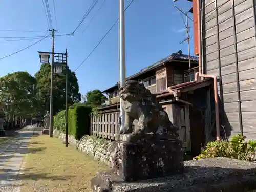 夷隅神社の狛犬