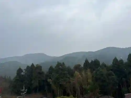 金峯山寺の景色