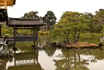 鹿苑寺(金閣寺)の庭園