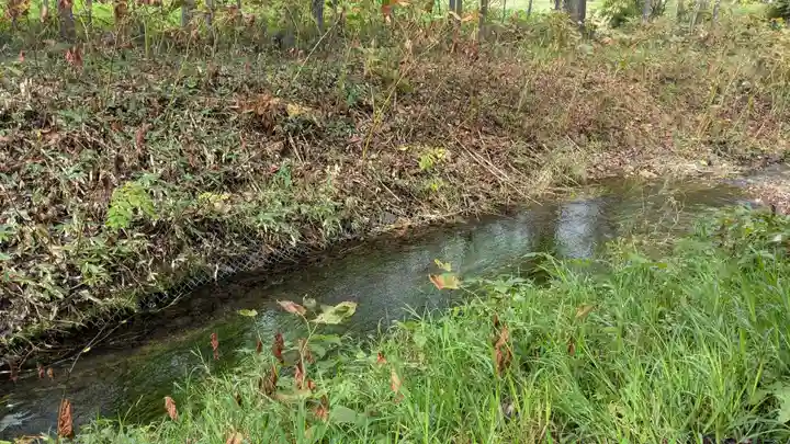 中札内地蔵尊の自然