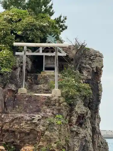 稲佐の浜　弁天島(島根県)