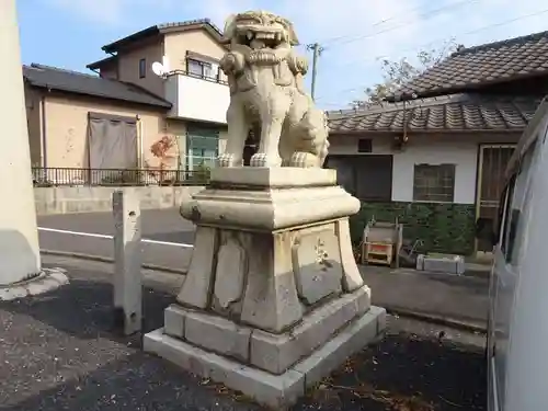 恒見八幡神社の狛犬