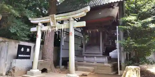 北方子之神社の鳥居