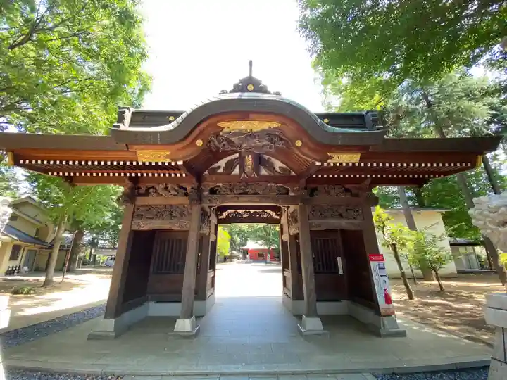 小野神社の山門・神門