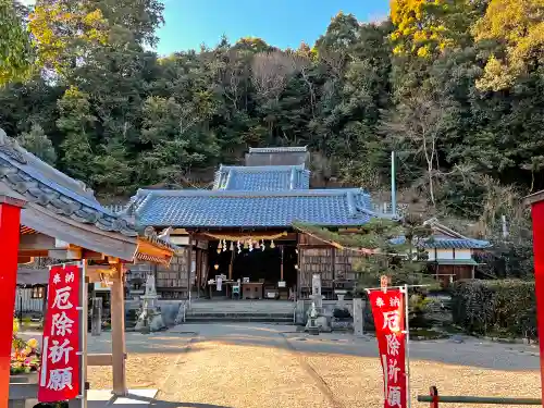 猪田神社の本殿・本堂