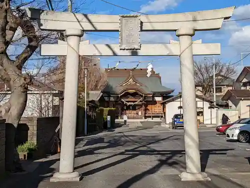 子守神社の鳥居