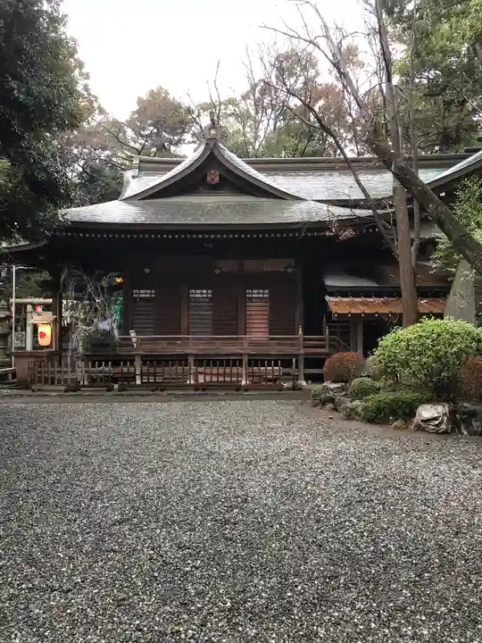 座間神社の本殿・本堂