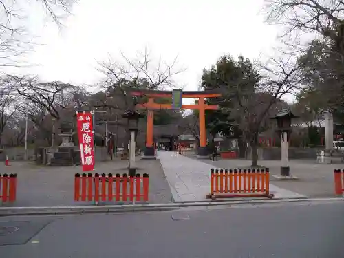 平野神社の鳥居