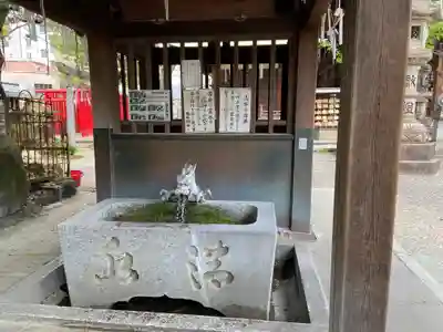 髙牟神社の手水舎
