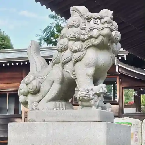 神峰神社の狛犬