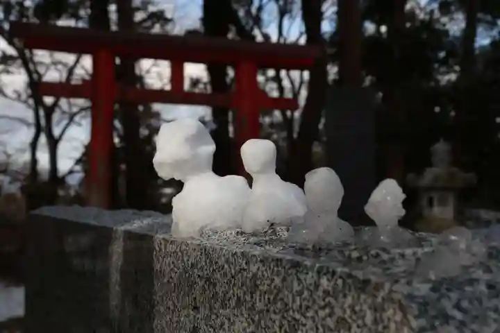 阿久津「田村神社」(郡山市阿久津町)旧社名:伊豆箱根三嶋三社の景色