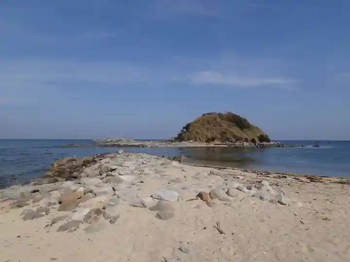 沖津宮(志賀海神社摂社)の景色